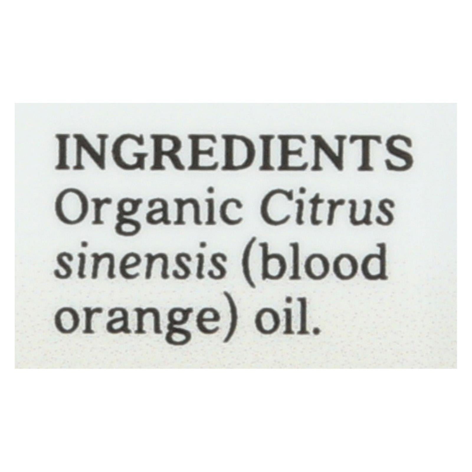 Aura Cacia - Essential Oil - Blood Orange - Case Of 1 - .25 Fl Oz. - GreatEagleInc