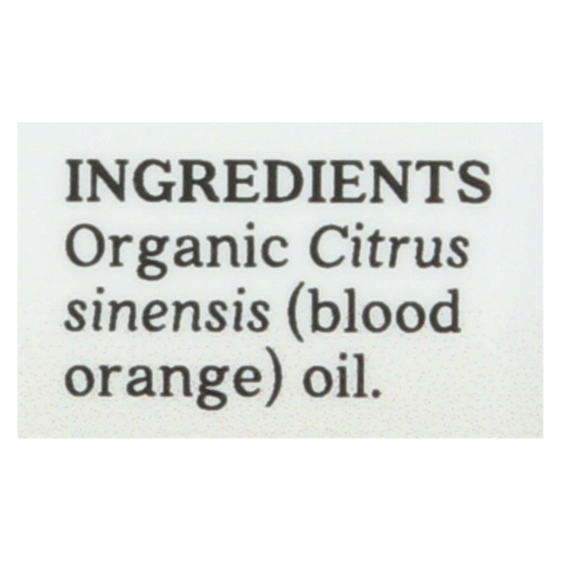 Aura Cacia - Essential Oil - Blood Orange - Case Of 1 - .25 Fl Oz. - GreatEagleInc