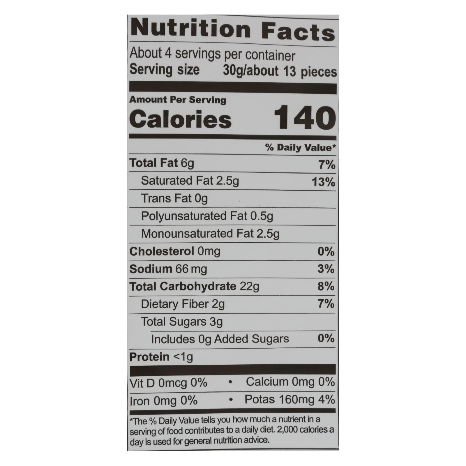 Artisan Tropic Plantain Strips - With Sea Salt - Case Of 12 - 4.5 Oz. - GreatEagleInc