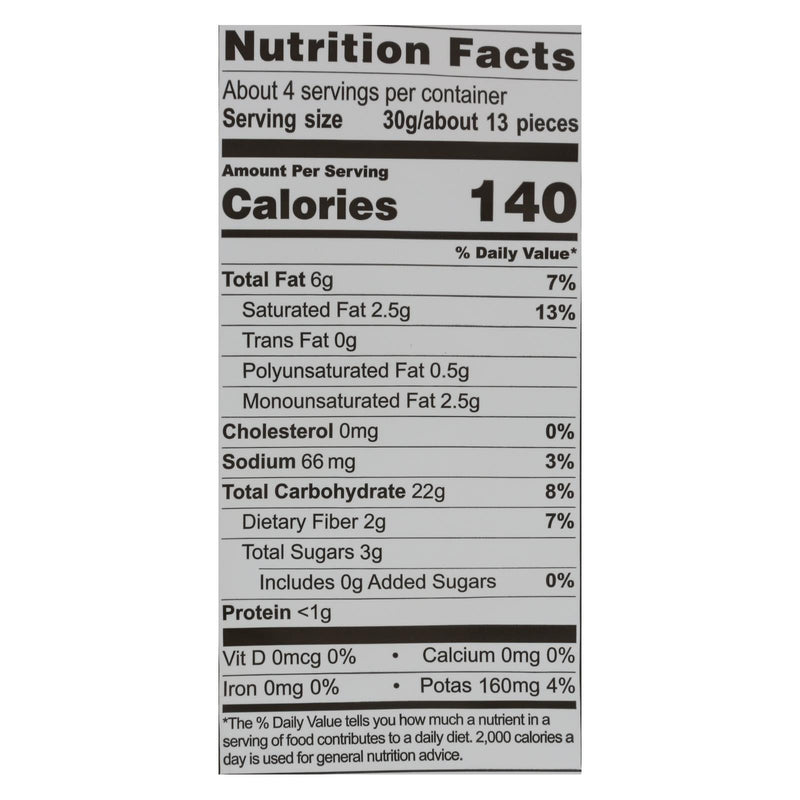 Artisan Tropic Plantain Strips - With Sea Salt - Case Of 12 - 4.5 Oz. - GreatEagleInc