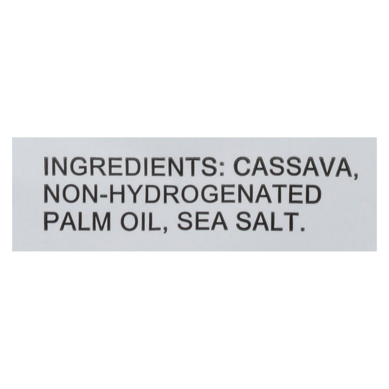Artisan Tropic Cassava Strips - Sea Salt - Case Of 12 - 4.5 Oz. - GreatEagleInc
