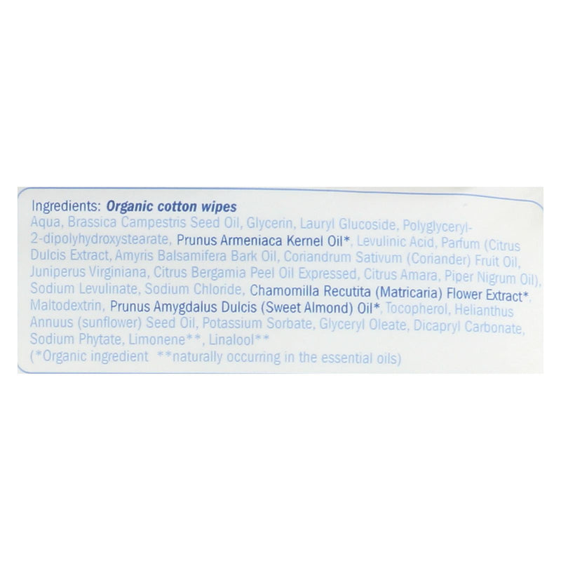 Natracare Organic Cotton Baby Wipes - 50 Pack - Eco-Friendly Home & Grocery