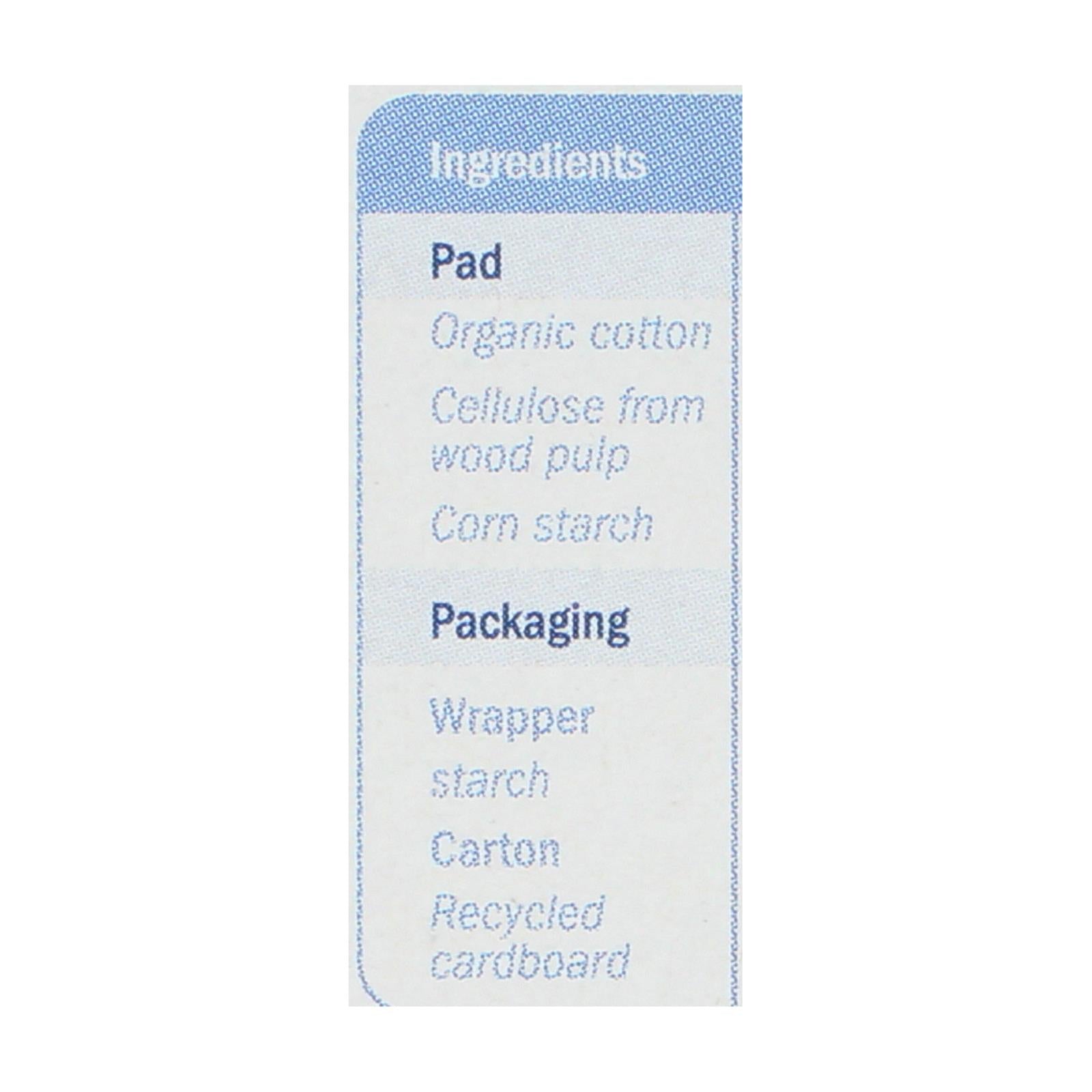 Natracare  Ultra Extra Pads W/wings - Long - 8 Count - Eco-Friendly Home & Grocery