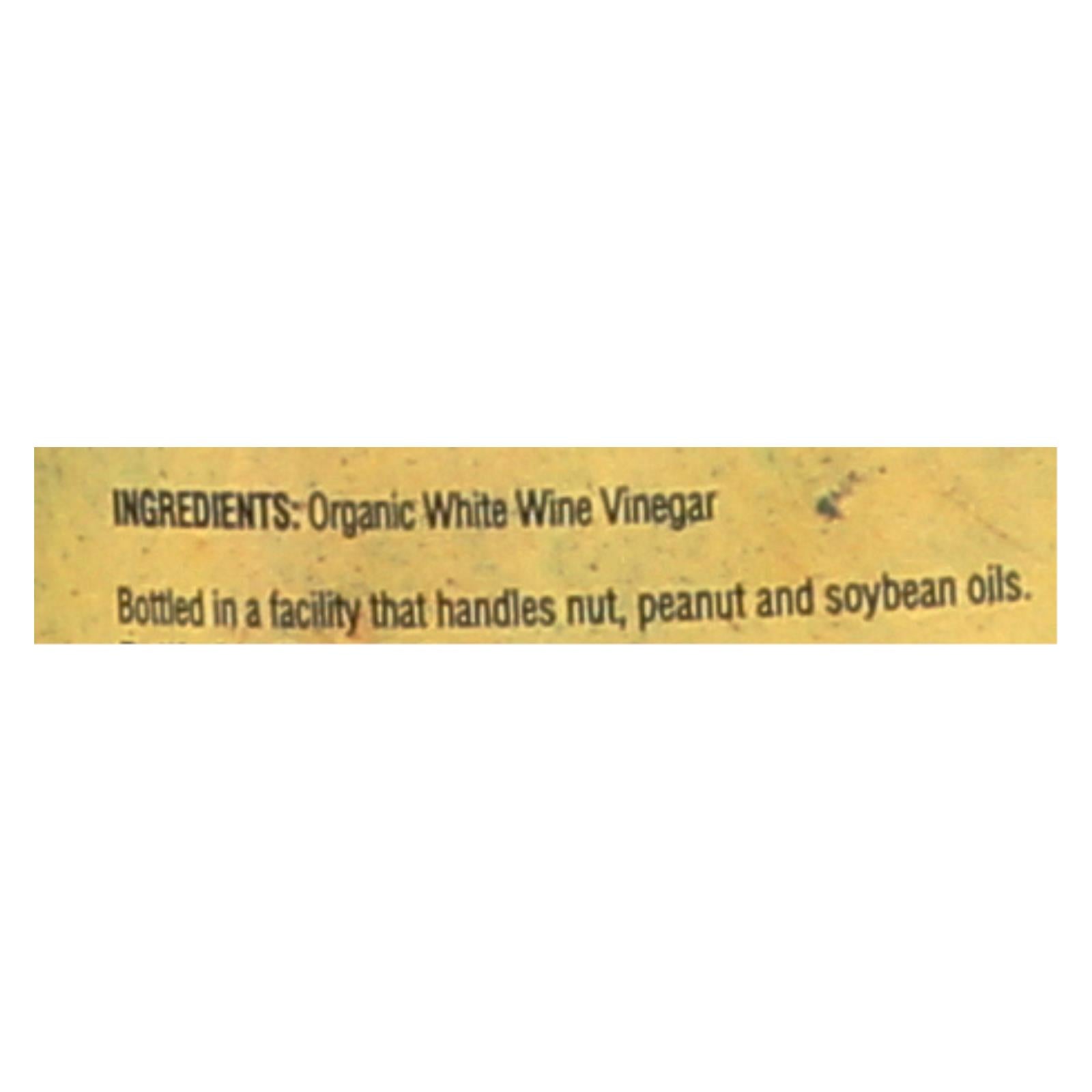 Napa Valley Naturals Organic White Wine - Vinegar - Case Of 12 - 12.7 Fl Oz. - GreatEagleInc