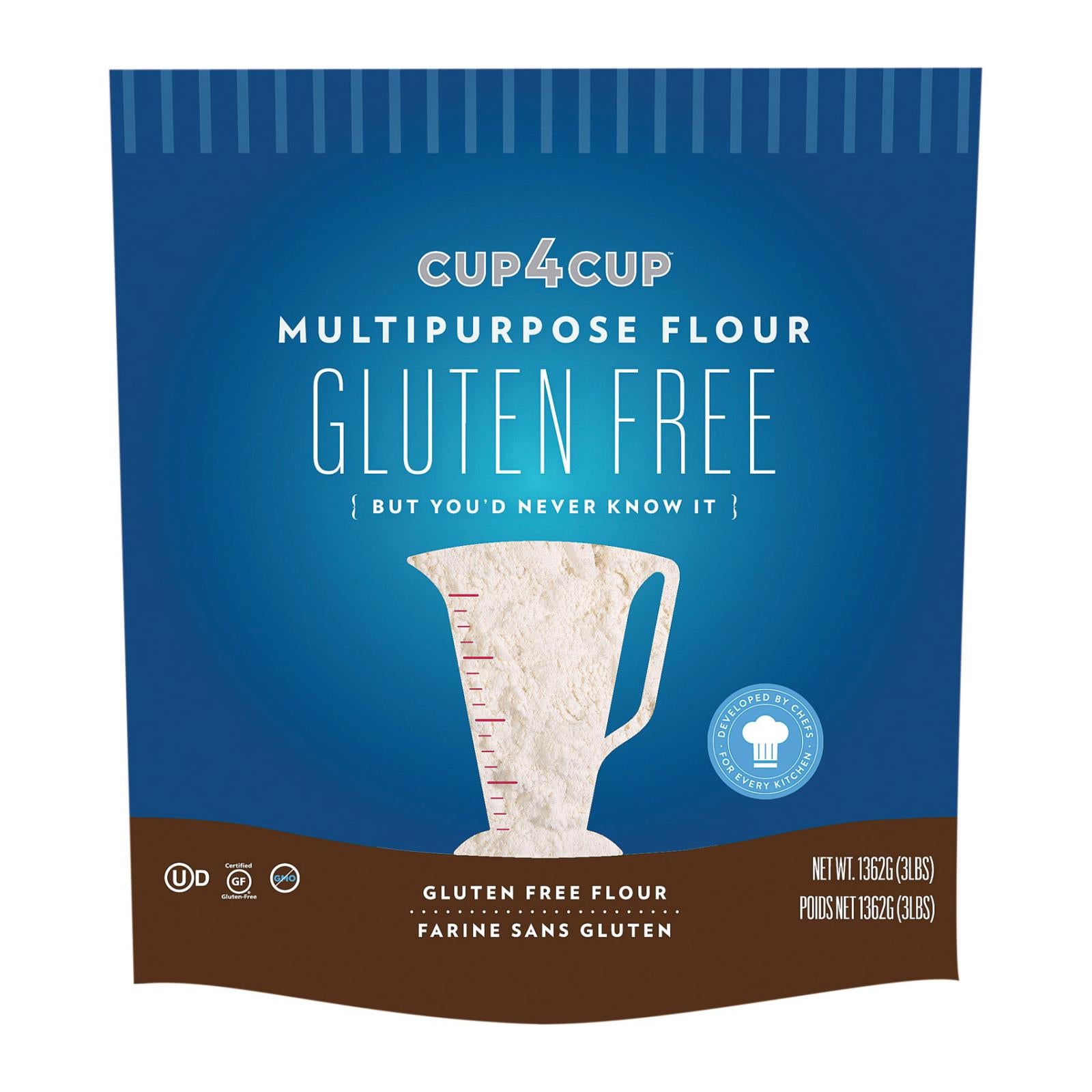 Cup 4 Cup - Original Multipurpose Flour Blend - Case Of 6 - 3 Lb. - GreatEagleInc