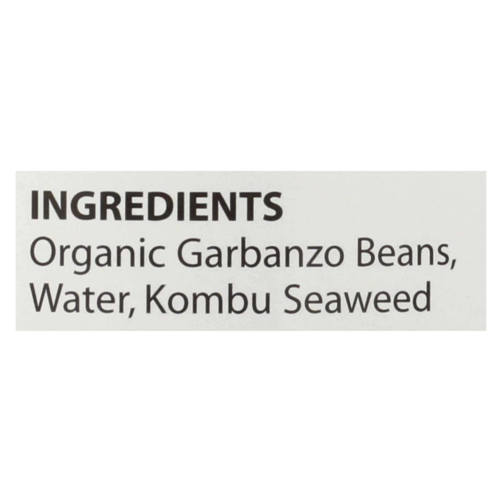 Eden Foods Organic Garbanzo Beans - Case Of 12 - 29 Oz. - GreatEagleInc