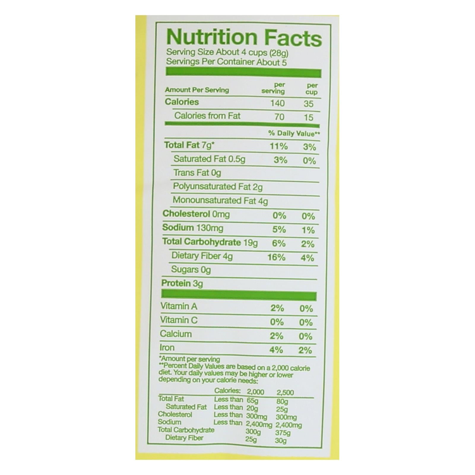 Angie's Kettle Corn Boom Chicka Pop Sea Salt Popcorn - Case Of 12 - 4.8 Oz. - GreatEagleInc