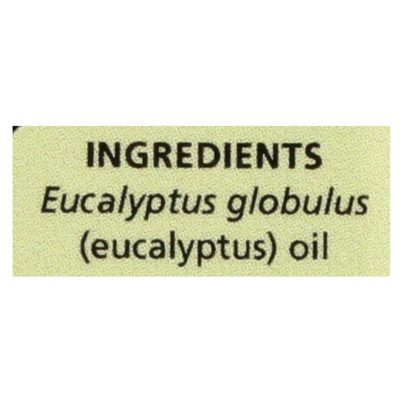 Aura Cacia - Pure Essential Oil Eucalyptus - 0.5 Fl Oz - GreatEagleInc