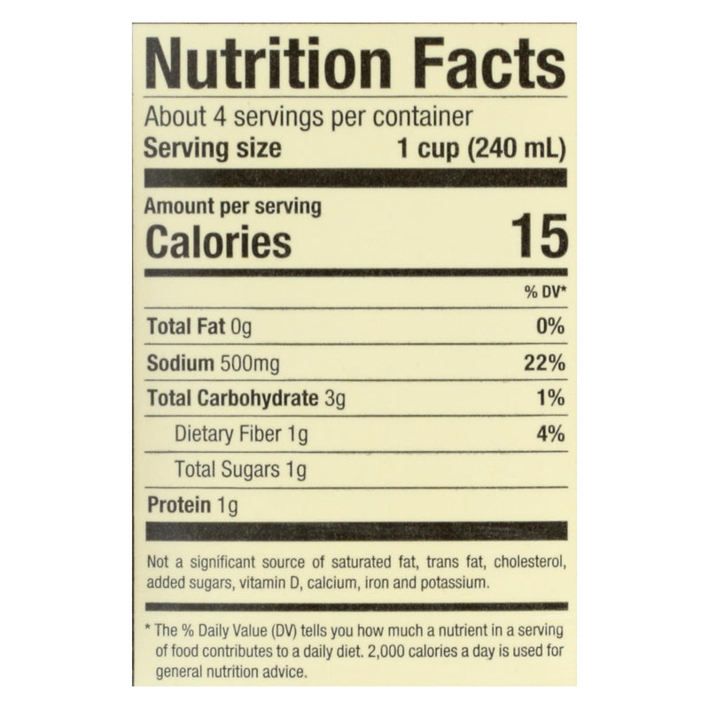 Pacific Natural Foods Vegetable Broth - Organic - Case Of 12 - 32 Fl Oz. - GreatEagleInc