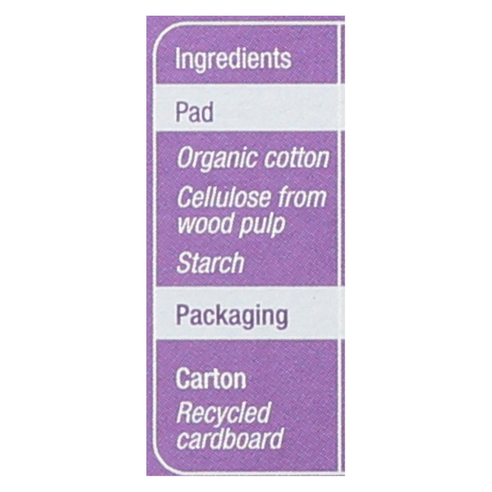 Natracare Dry And Light Individually Wrapped Pads - 20 Pack - Eco-Friendly Home & Grocery