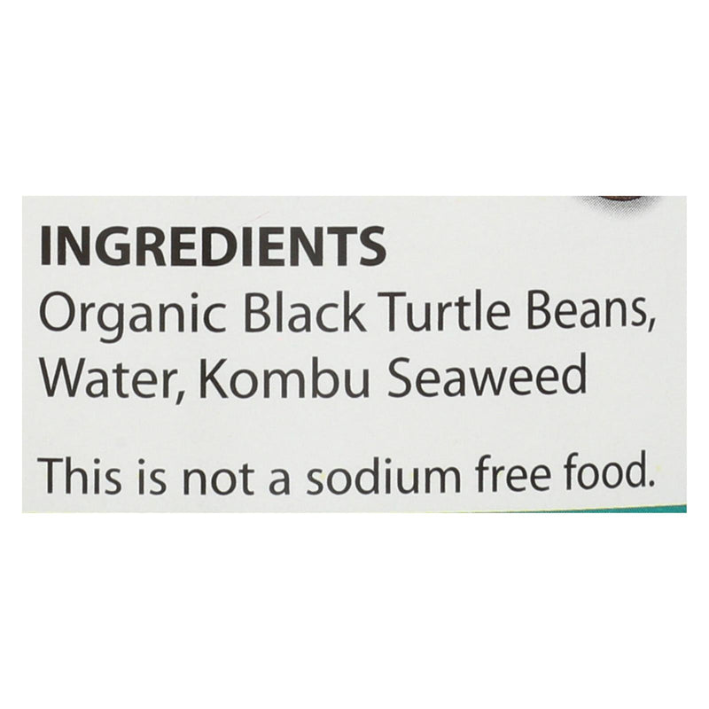 Eden Foods Black Beans Turtle - Case Of 12 - 29 Oz. - GreatEagleInc