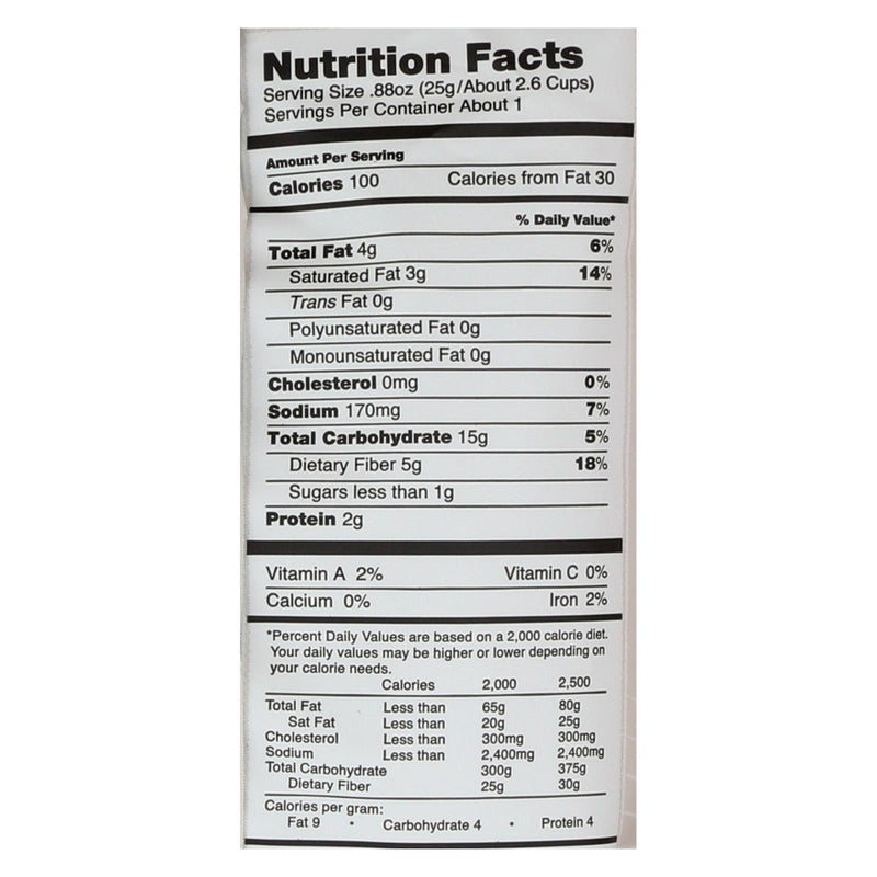 Lesser Evil Popcorn - Organic - Himalayan Pink - .88 Oz - Case Of 18 - GreatEagleInc