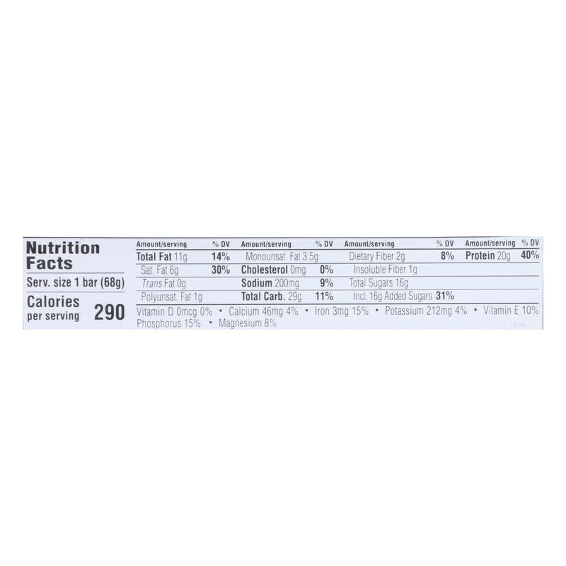 Clif Bar Builder Bar - Vanilla Almond - Case Of 12 - 2.4 Oz - GreatEagleInc