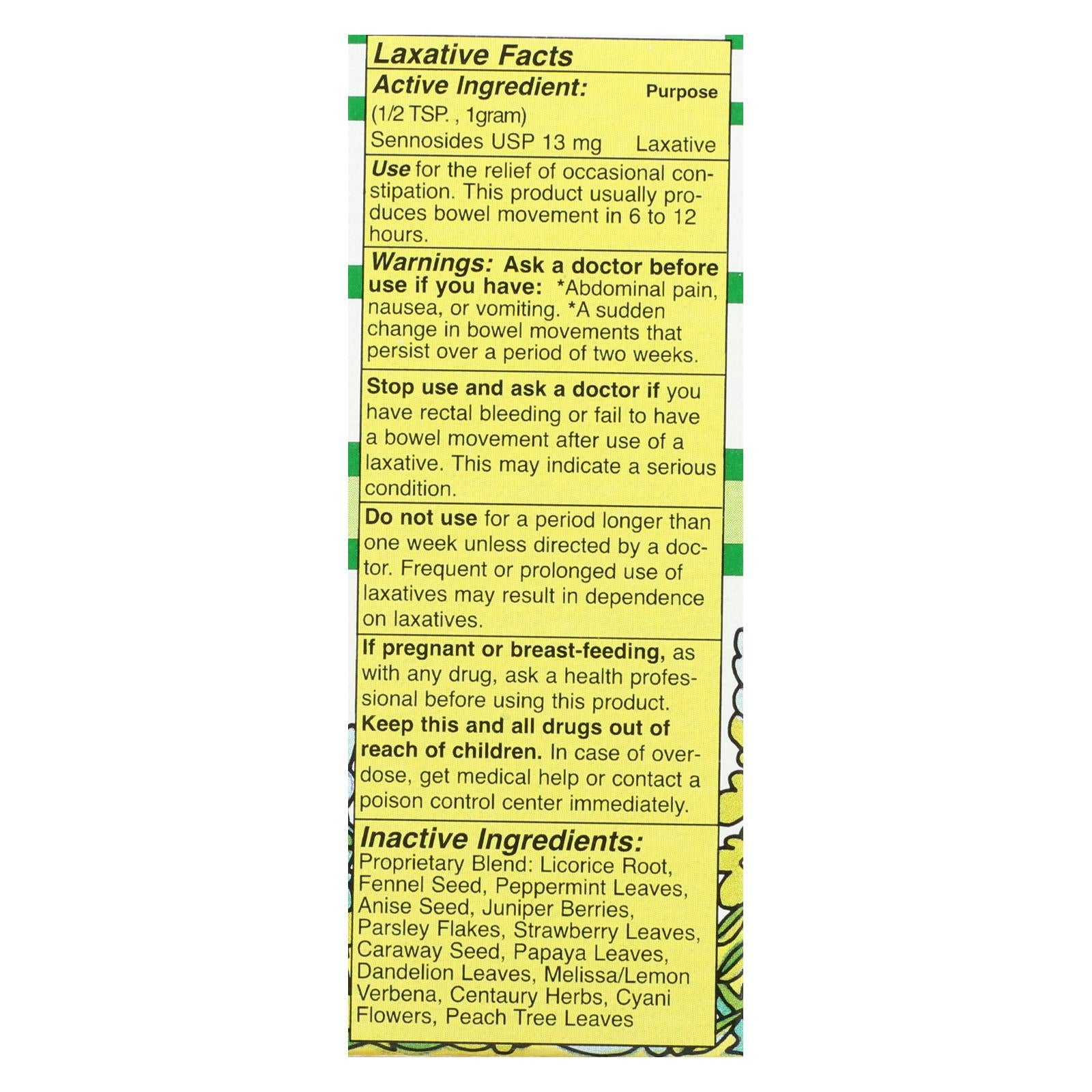 Modern Natural Products Swiss Kriss Herbal Laxative Flake Form - 1.5 Oz - GreatEagleInc