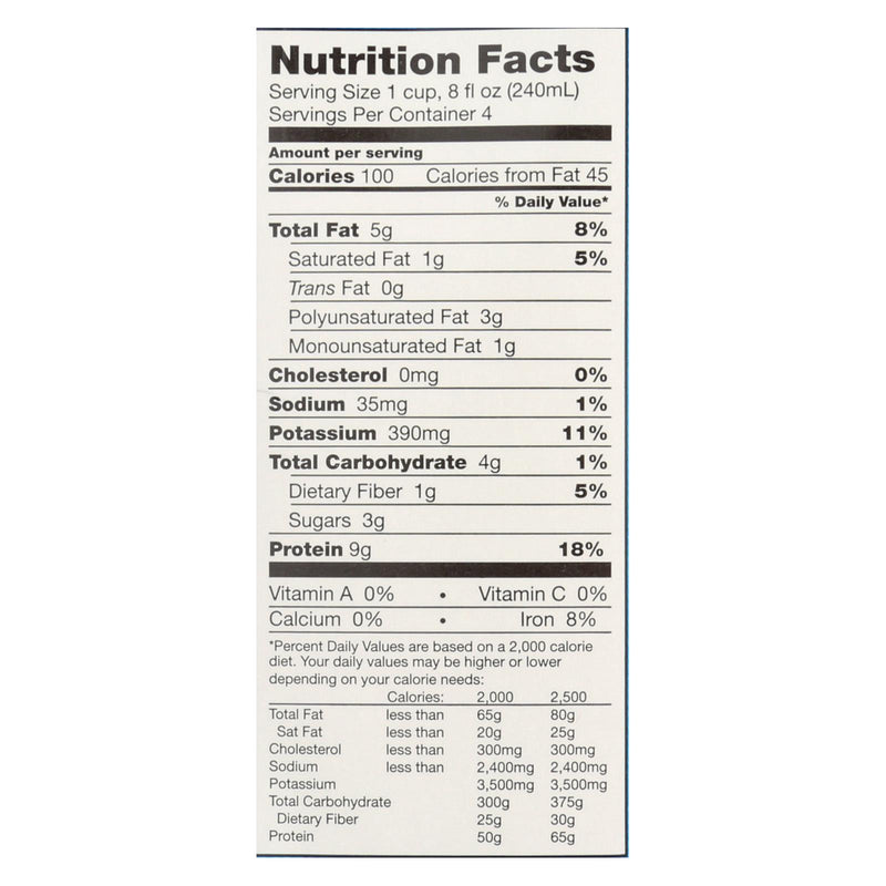 Westsoy Organic Plain - Unsweetened - Case Of 12 - 32 Fl Oz. - GreatEagleInc