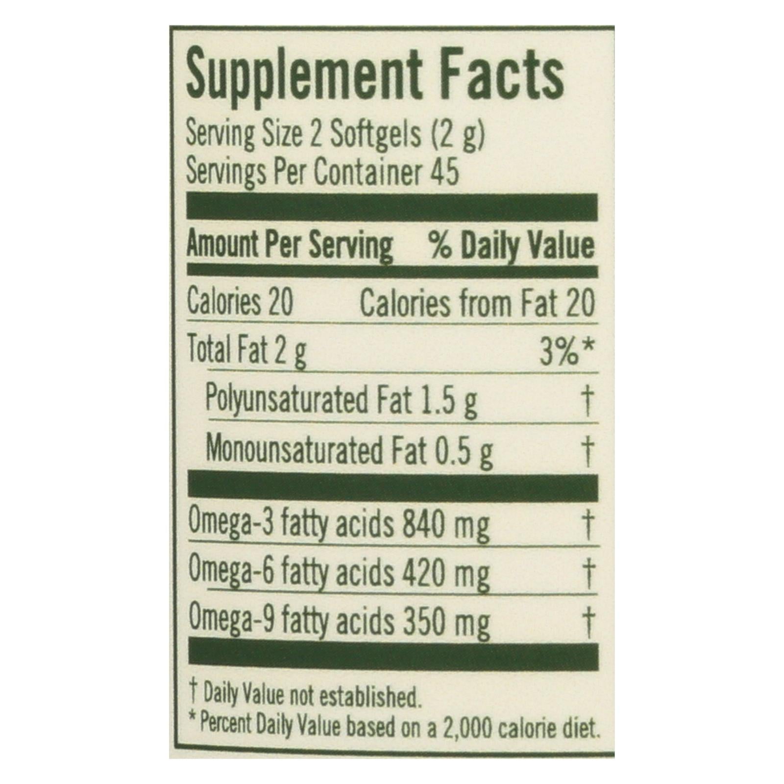 Flora Inc - Udo's Oil 369 Blend - Ea Of 1-90 Sgel - GreatEagleInc