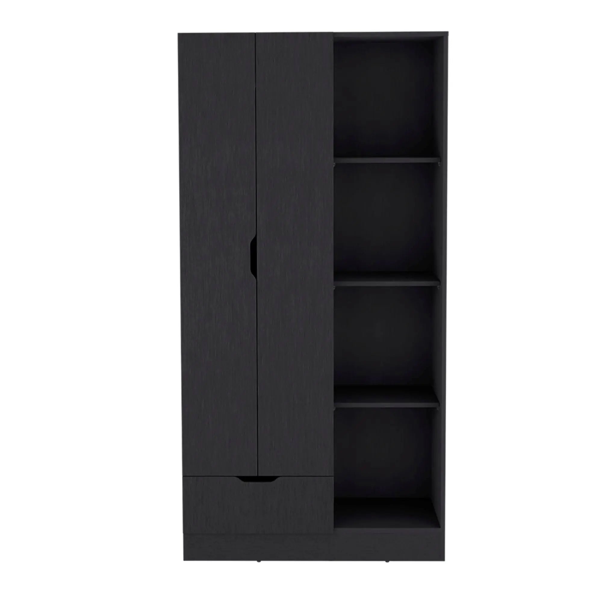 19" Black Wood Corner Accent Chest Homeroots Kitchen & Dining