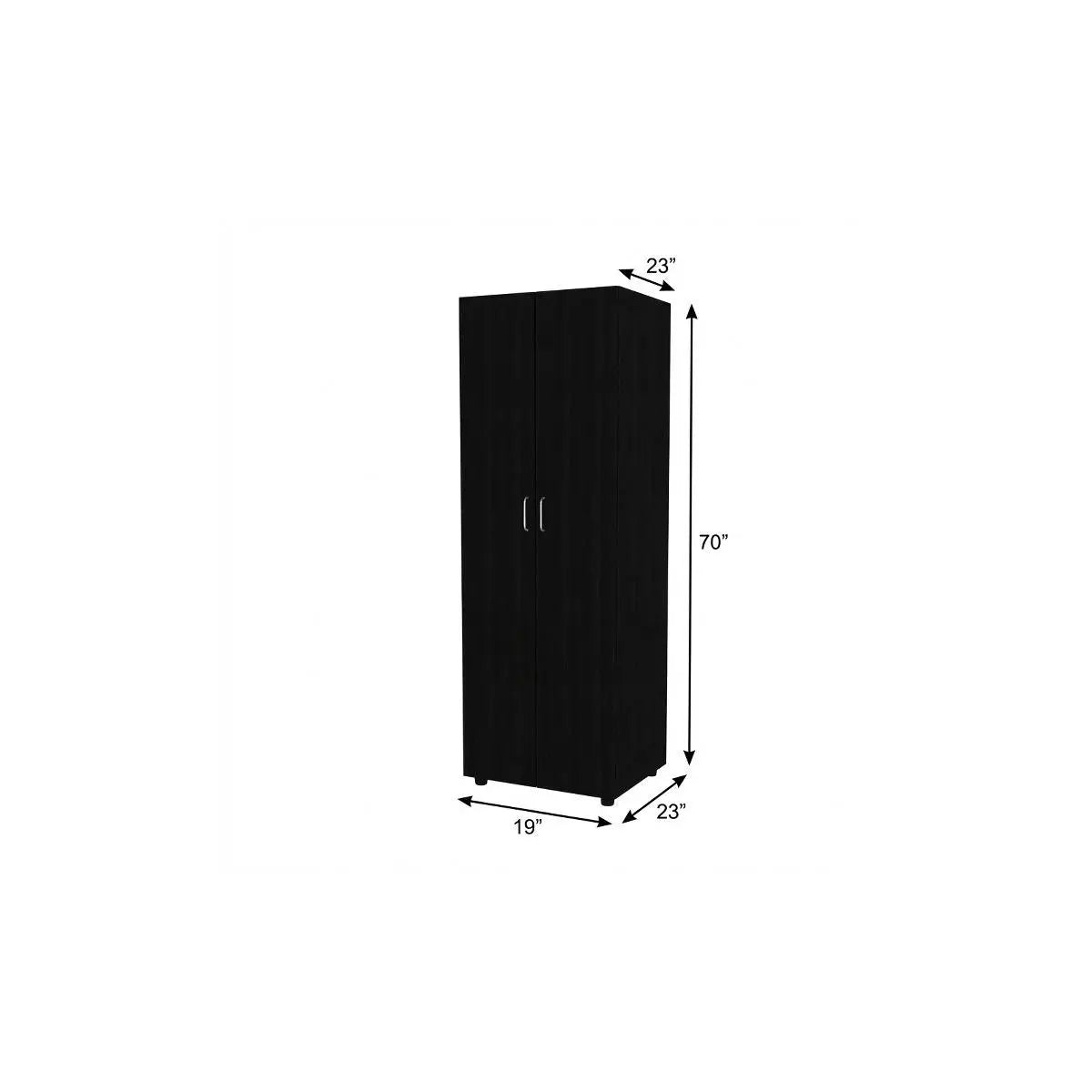 19" Black Wood Corner Accent Chest Homeroots Kitchen & Dining
