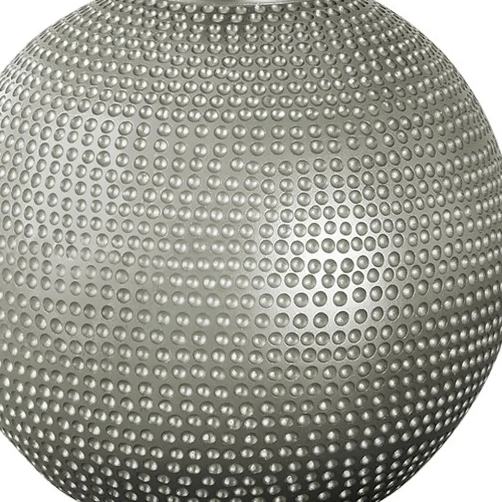 19" Gray Round Table Lamp With Ivory Drum Shade Homeroots Lighting