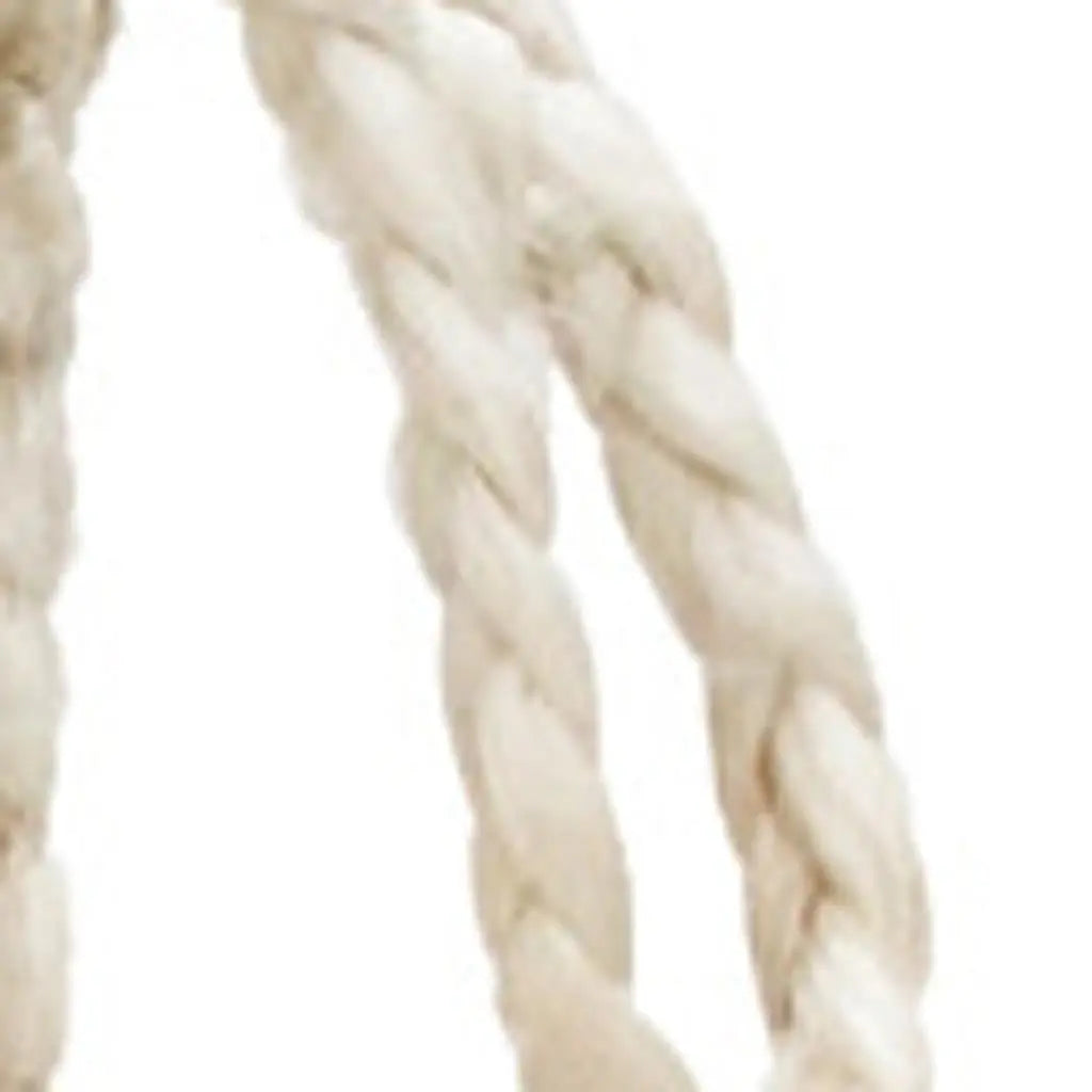 19" Ivory Nesting Jute Basket Homeroots Office