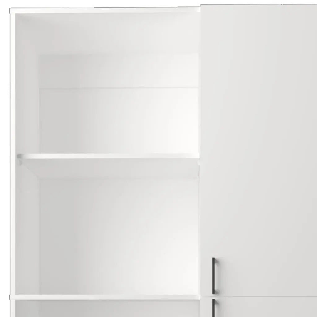 19" White Wood Corner Accent Chest Homeroots Kitchen & Dining