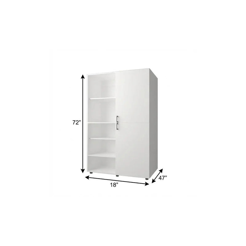 19" White Wood Corner Accent Chest Homeroots Kitchen & Dining