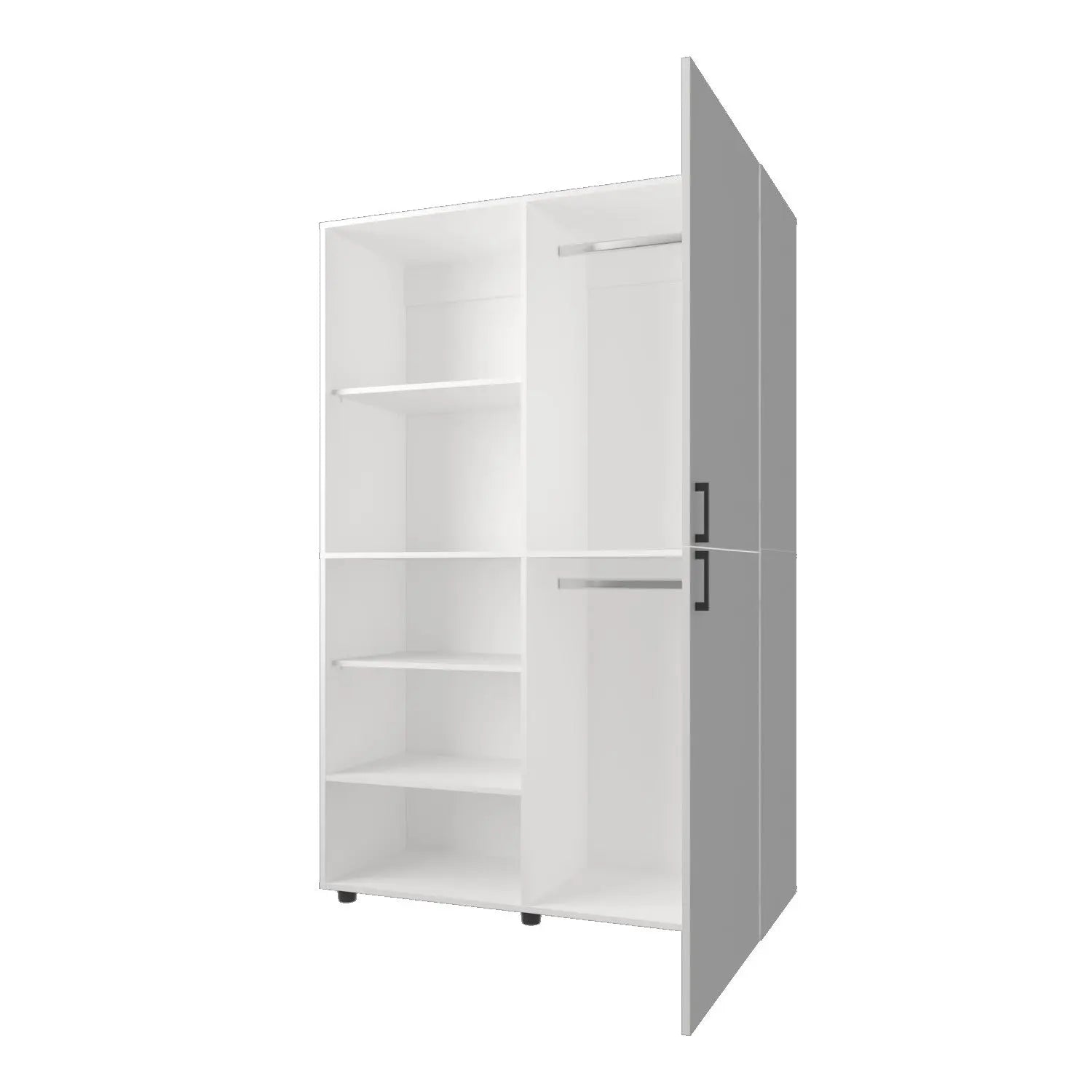 19" White Wood Corner Accent Chest Homeroots Kitchen & Dining