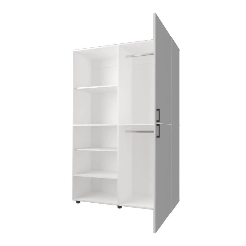 19" White Wood Corner Accent Chest Homeroots Kitchen & Dining
