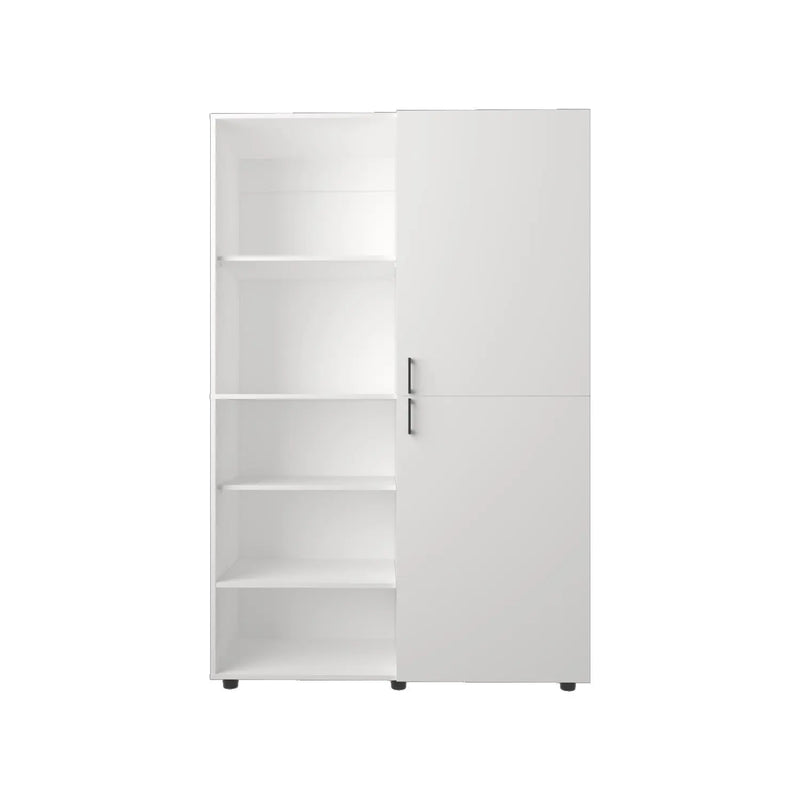19" White Wood Corner Accent Chest Homeroots Kitchen & Dining