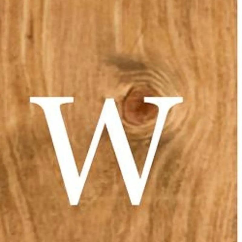 1" Tan And White Solid Wood Welcome Dogs Porch Sign Homeroots Outdoor