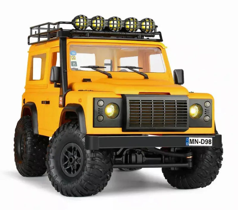 1:10 Scale Land Rover "Camel Trophy" Suv With Lights, 2.4 Ghz And Rechargeable Batteires Win2Win