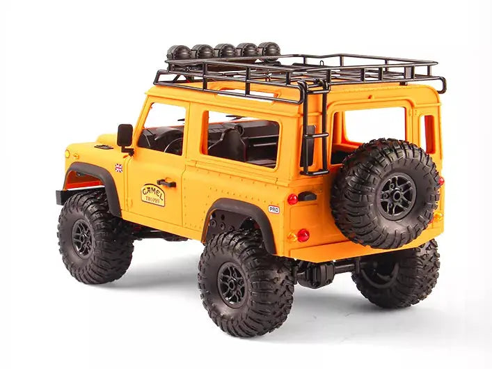 1:10 Scale Land Rover "Camel Trophy" Suv With Lights, 2.4 Ghz And Rechargeable Batteires Win2Win