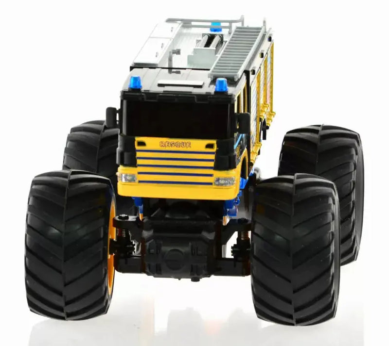 1:18 Big Wheel Racing Fire truck with Lights & Sounds Singda