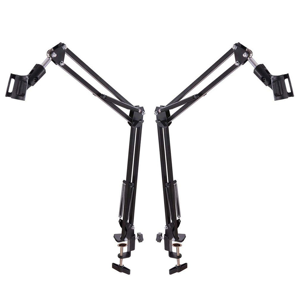 Professional Studio Recording Professional Clamp Adjustable Table Mounting Microphone Arm Stand Broadcasting Scissor Arm Holder