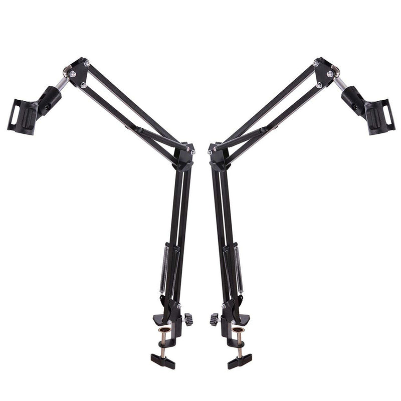Professional Studio Recording Professional Clamp Adjustable Table Mounting Microphone Arm Stand Broadcasting Scissor Arm Holder