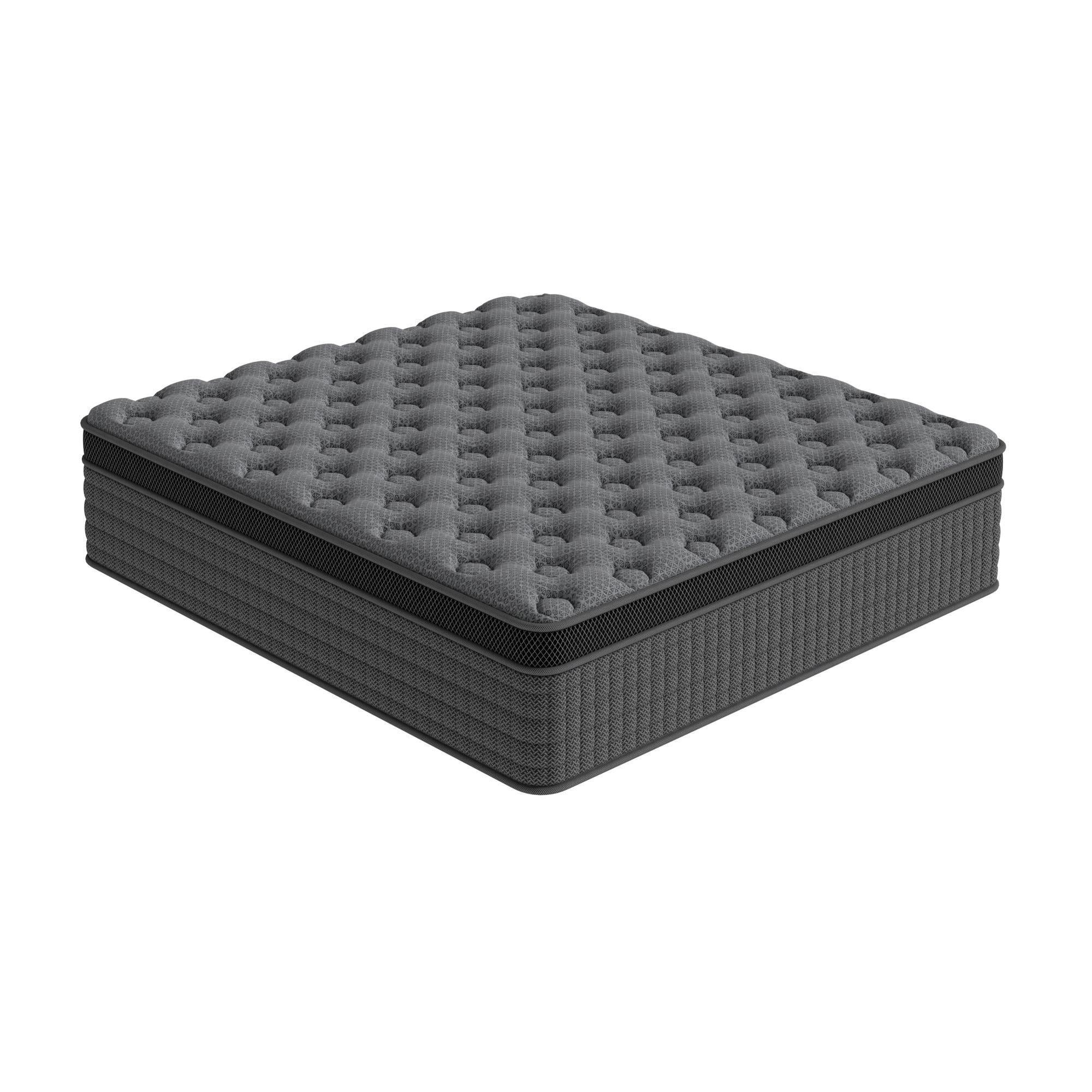 14" Queen Lumbar Support Memory Foam Hybrid Mattress - Bed & Bath
