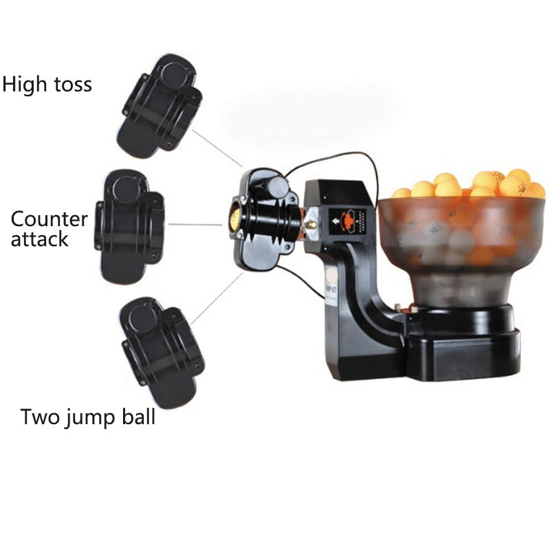 Table Tennis Robots with Catching Collecting Net Sender Pitching Training Serve Machine Sport Pingpong Balls