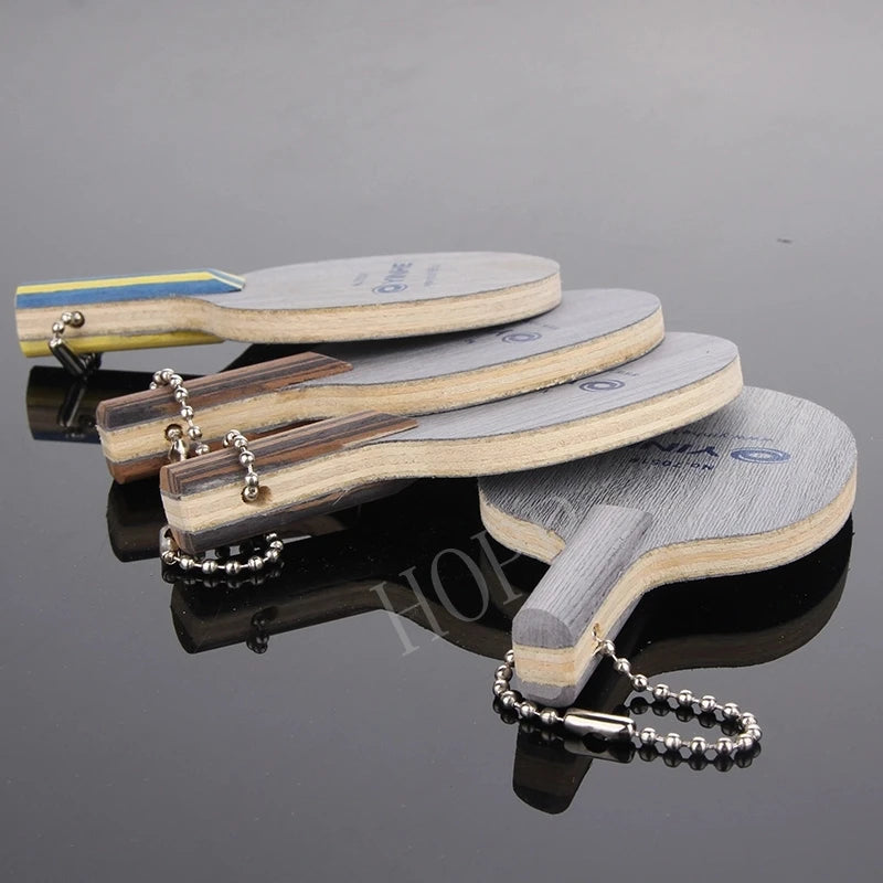 1pcs Yinhe mini table tennis blade 7051 signature backpack pendant keychain ping pong bat accessories