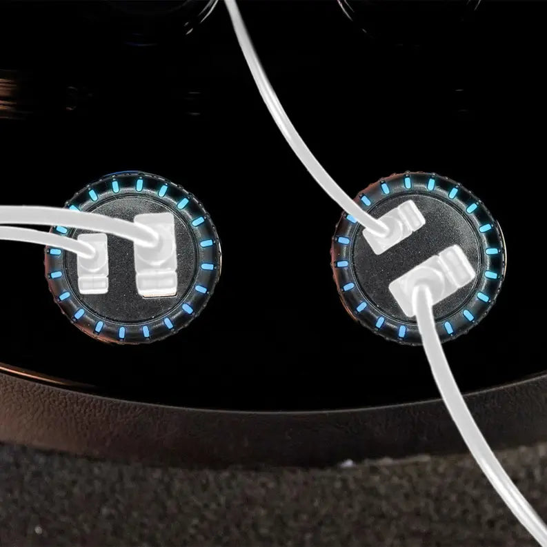 2 Pack Dual Port Car Charger- Type C & USB- Black CIAO Tech