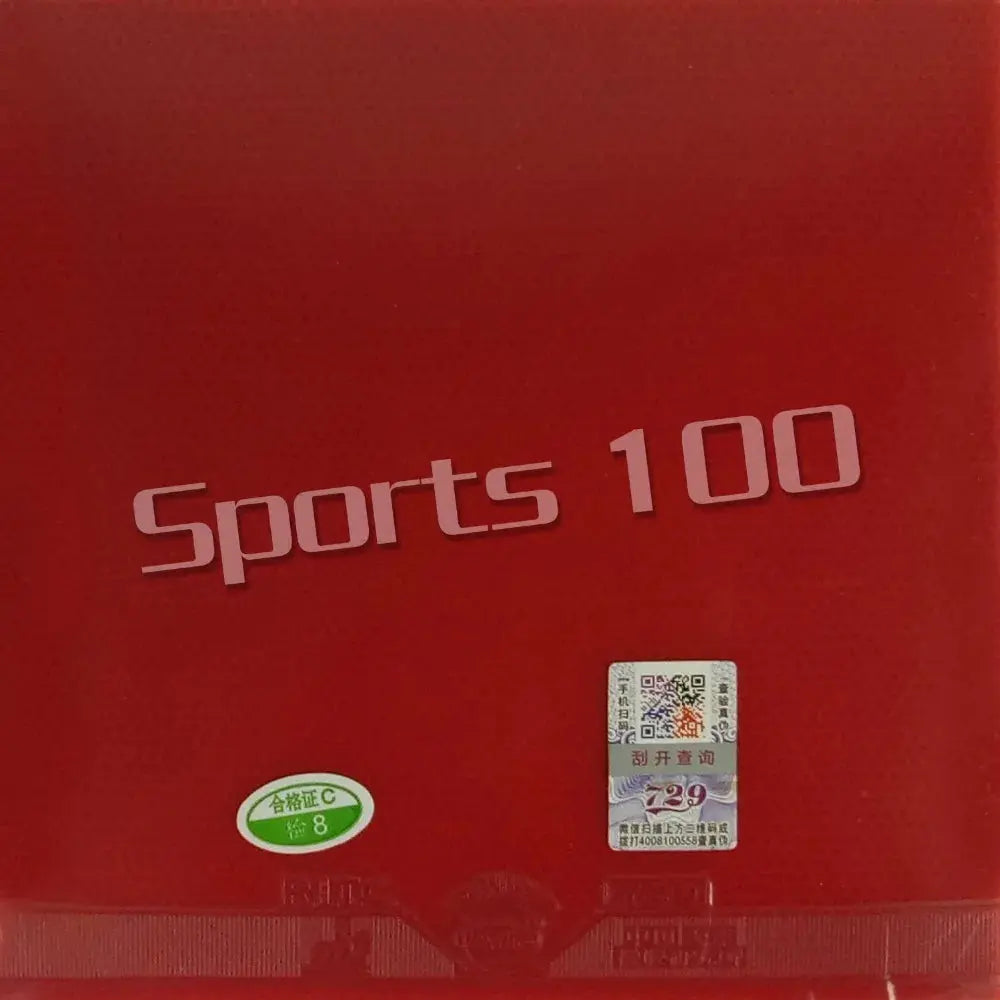 2 Pieces RITC 729 Friendship General Sponge Rubber 1 Red and 1 Black Pimples In Table Tennis PingPong Rubber With Sponge 2.2mm