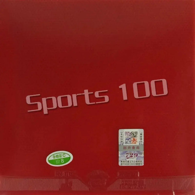 2 Pieces RITC 729 Friendship General Sponge Rubber 1 Red and 1 Black Pimples In Table Tennis PingPong Rubber With Sponge 2.2mm