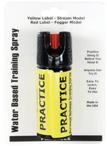 2 oz Inert Practice Defensive Spray Safety Technology