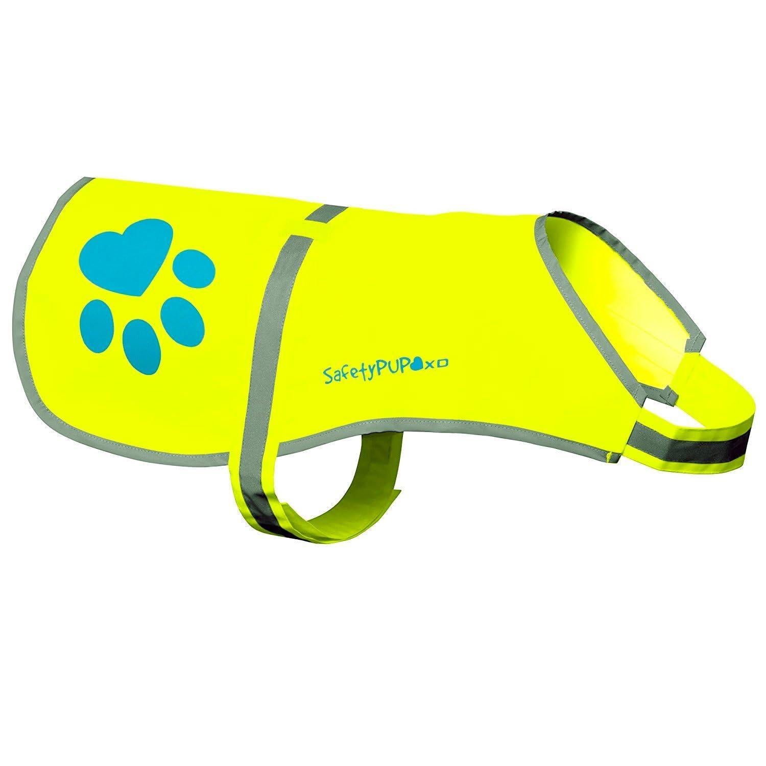 Dog Reflective Vest Sizes to Fit Dogs 14 lbs to 130 lbs    Hi Vis Safety Vest Keeps Dogs Visible On and Off Leash in Both…