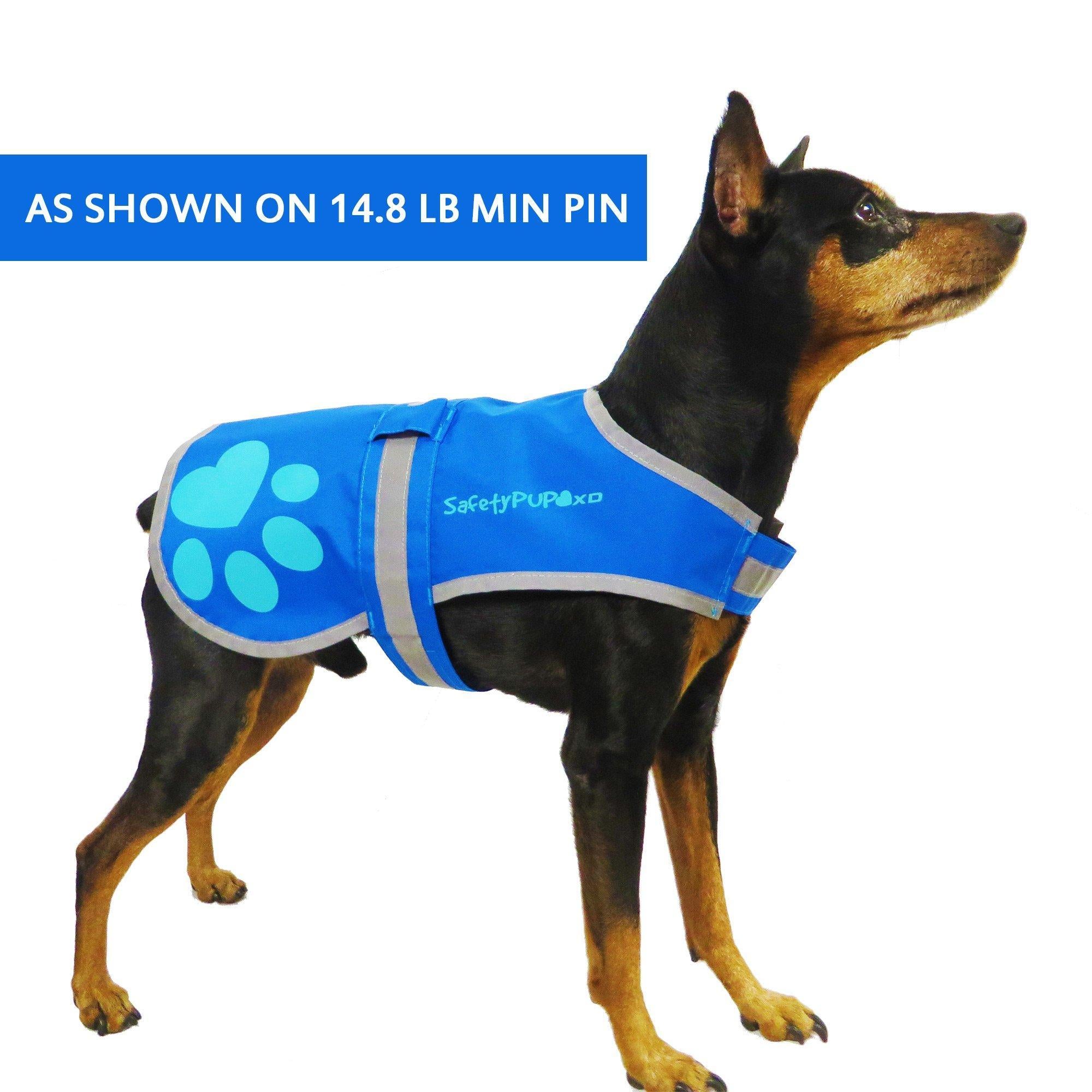 Dog Reflective Vest – Multiple Color Options with Hi Vis Fluorescent Visibility Helping to Safeguard Your Pet On Off Leash…