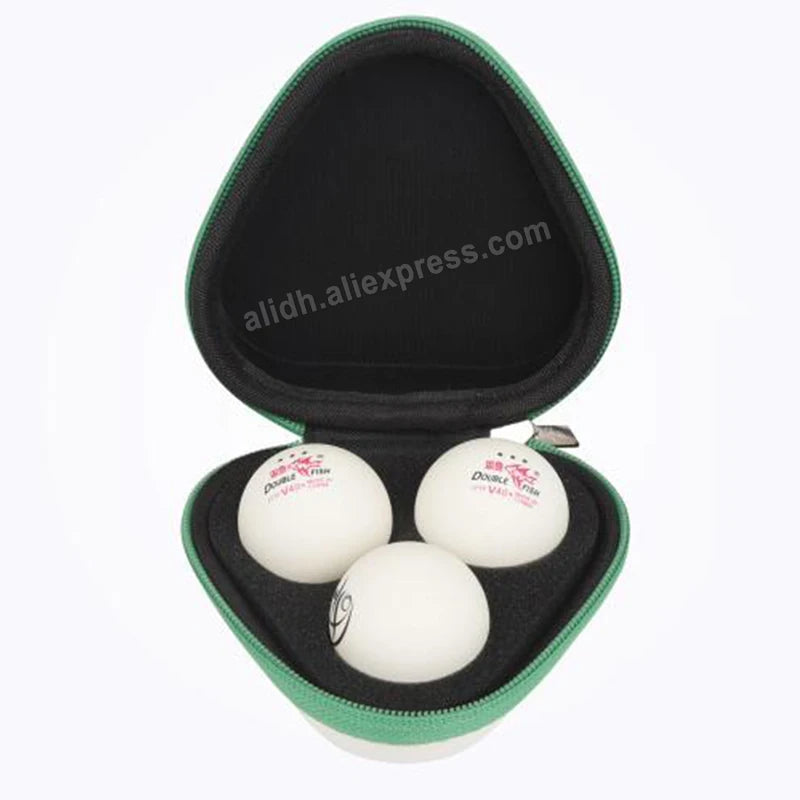2023 Durban World Championships Double Fish 3-Star V40+ Ping Pong Balls Official 3 Star Table Tennis Ball Limited Edition