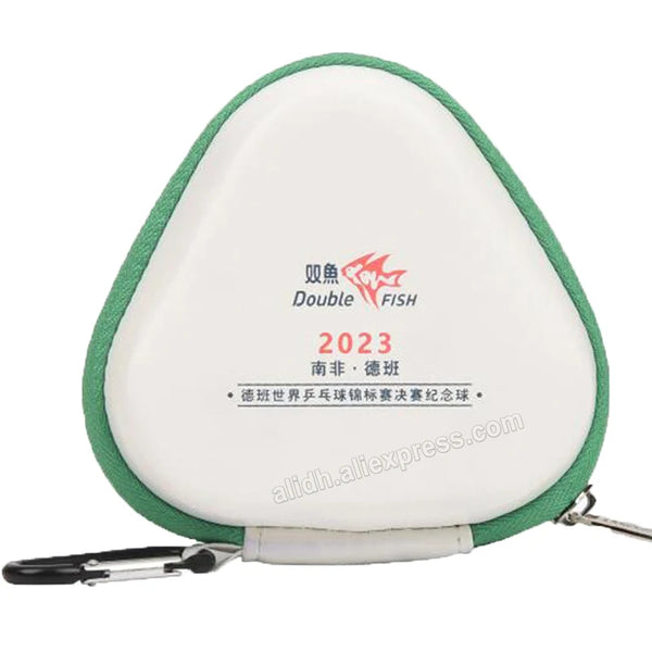 2023 Durban World Championships Double Fish 3-Star V40+ Ping Pong Balls Official 3 Star Table Tennis Ball Limited Edition