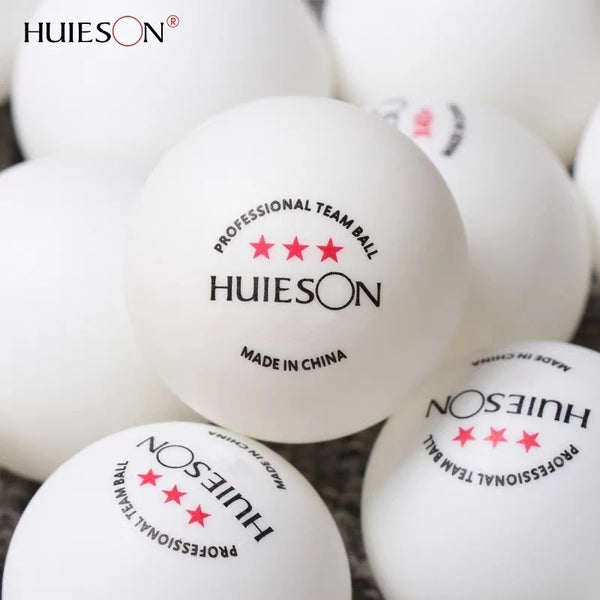 2023 New Three-Star Level Table Tennis Balls 40+mm New Material ABS 50 100 PCS Training Ping Pong Balls 2.8g White Yellow