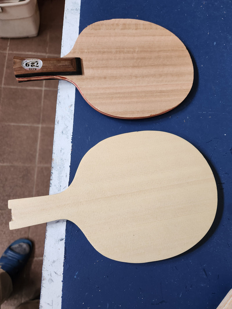 Customize Made Two-sided Heterogeneous Table Tennis Blade