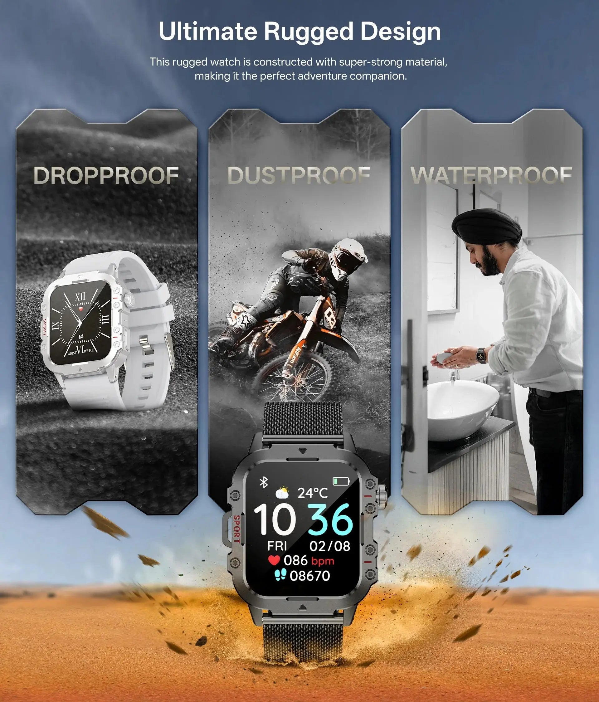 2024 Smart Watch Android Phone 1.44'' Inch Color Screen Bluetooth Call Blood Oxygen/Pressure Monitoring Smart Watch Women Men GreatEagleInc