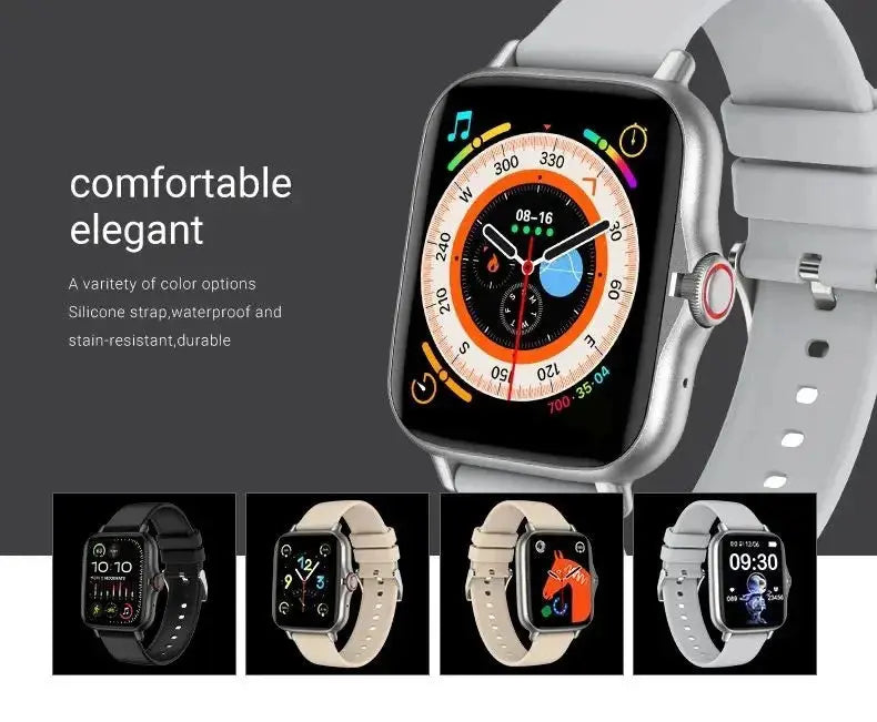 2024 Smart Watch Android Phone 1.44'' Inch Color Screen Bluetooth Call Blood Oxygen/Pressure Monitoring Smart Watch Women Men GreatEagleInc